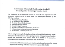 9th EC meeting of the Executive Council